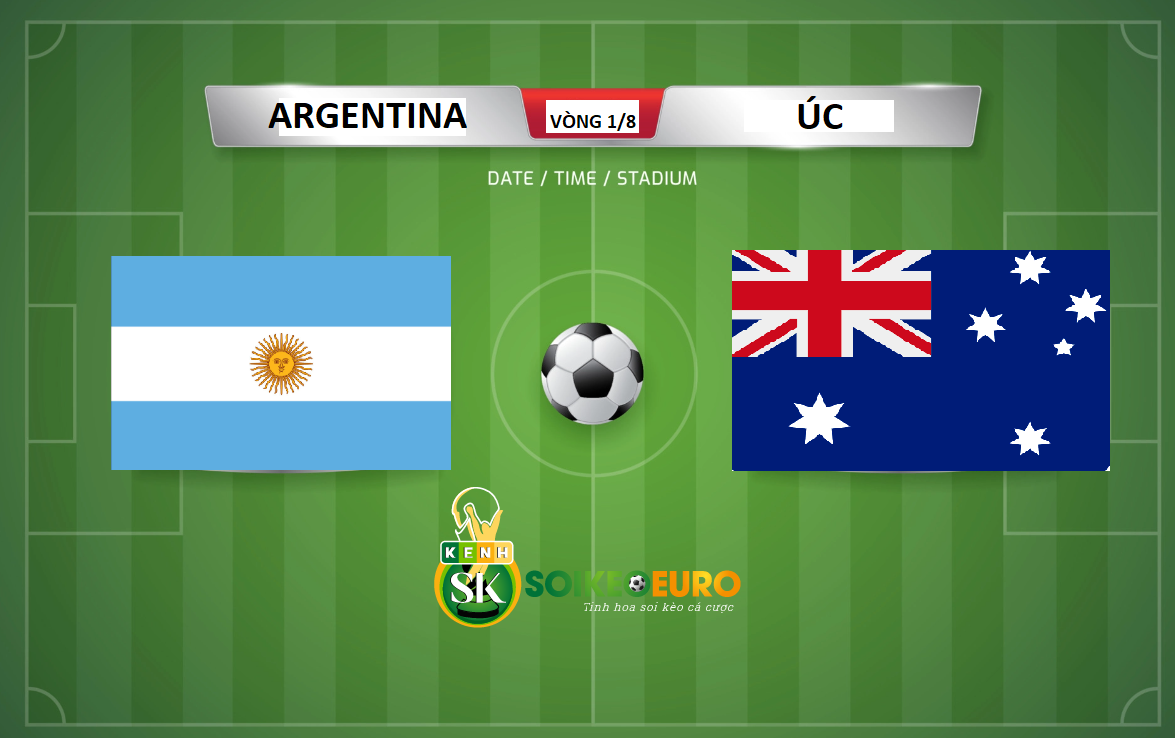 Thong tin tran dau Argentina vs Uc World Cup 2022